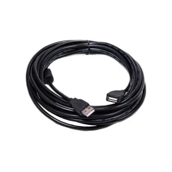 USB 2.0 laidas USB-A (M) – USB-A (F), 3 m, juodas
