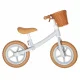 Balansinis dviratukas Trike Fix Balance su krepšeliu, rudas