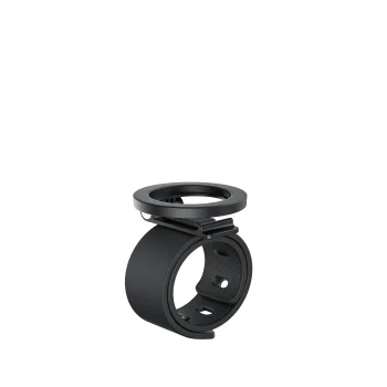XO C203 MagSafe silikoninis laikiklis, juodas