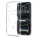 Spigen Ultra Hybrid MagSafe dėklas telefonui iPhone 18 Pro Max / 17 Pro Max, skaidrus ir baltas