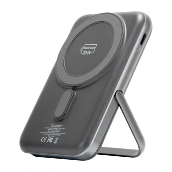 Išorinė baterija Newell MS-10000 MagSafe 10000 mAh PD 20W, pilka