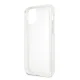 Guess iPhone 11 Pro Max dėklas Glitter, sidabrinis