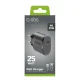 Tinklo įkroviklis SBS TETR1CPD25 25W USB-C Power Delivery, juodas