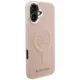 Karl Lagerfeld Initial & Metal Logo MagSafe dėklas telefonui iPhone 16 Plus, rožinis
