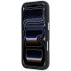 Karl Lagerfeld Smooth Big Resin Signature Logo dėklas iPhone 18 Pro / 17 Pro, juodas
