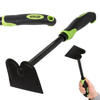 DIVODV rankinis sodo kauptukas, 30 cm, metalas/plastikas, juodas/žalias