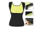 Women\'s Neoprene Fitness Shirt, Black, Size L