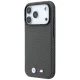 BMW M Quadrille Kevlar Metal Logo MagSafe dėklas iPhone 17/18 Pro Max, pilkas