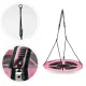 Vaikų lauko sūpynės-gandralizdis ECOTOYS, 100 cm, 150 kg, rožinės