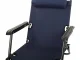 Folding Garden Lounger and Beach Chair Zero Gravity 2in1, Navy Blue