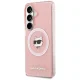 Karl Lagerfeld IML Repeated Choupette MagSafe Case for Galaxy S26 Plus - Pink