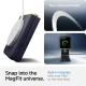 Spigen Nano Pop MagSafe dėklas, skirtas Samsung Galaxy Z Flip 7, mėlynas/geltonas