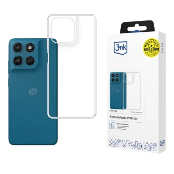 Dėklas 3mk Clear Case telefonui Motorola Moto G57 Power, skaidrus