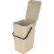 Šiukšliadėžė Brabantia Sort & Go, 12 l, Soft Beige