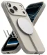 Ringke Silicone MagSafe dėklas telefonui Apple iPhone 18 Pro Max, smėlio