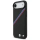 BMW M Tricolor Metal Logo MagSafe dėklas, skirtas iPhone 17 Air, juodas