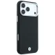 BMW Sign Deboss Quilted MagSafe dėklas iPhone 18 Pro / 17 Pro, juodas