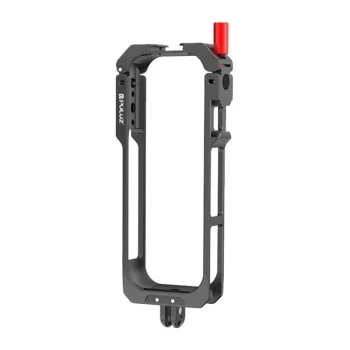 Puluz metalinis apsauginis korpusas Insta360 X5 (PU759B), juodas