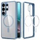 Spigen Ultra Hybrid Mag MagSafe dėklas telefonui Samsung Galaxy S26 Ultra, Clear Blue