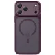 Tech-Protect MagPrime MagSafe CC dėklas telefonui iPhone 18 Pro / 17 Pro, Dark Cherry Matte