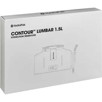 HydraPak Contour 1.5L gėrimo sistema juosmens krepšiams, permatoma