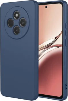 Tfo Silicon dėklas, skirtas Xiaomi Redmi 14C / Redmi A4 / POCO C75, tamsiai mėlynas