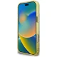 Guess dėklas iPhone 16 Pro Max telefonui IML Metal Glitter 4G MagSafe, rudas