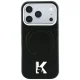 Karl Lagerfeld dėklas iPhone 18 Pro Max / 17 Pro Max su MagSafe, juodas