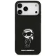 Karl Lagerfeld MagSafe dėklas skirtas iPhone 17 Pro Max, Juodas