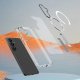 Dėklas Hybrid Armor X skirtas Samsung Galaxy A36, MagSafe, skaidrus