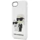 Karl Lagerfeld dėklas iPhone 7 / 8 / SE (2020/2022), skaidrus