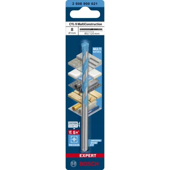Universalus grąžtas Bosch EXPERT CYL-9 MC 8 x 80 x 120 mm