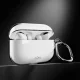 Ausinių dėklas Puro 0.3 Nude, skirtas AirPods Pro 3, skaidrus