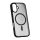 Dėklas Roobix Dusky MagSafe skirtas iPhone 17, Matte Black