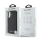 Karl Lagerfeld dėklas iPhone 16 telefonui, FW Metal Plate MagSafe, juodas