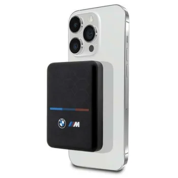 BMW M Collection MagSafe 15W 5000mAh išorinė baterija, juoda