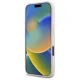 Dėklas iPhone 16 Pro Guess Silicone Logo Strass 4G, šviesiai rožinis