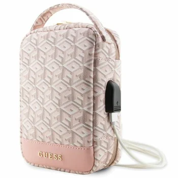 Guess G Cube Stripe Bag-Organizer, Pink