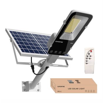 Superfire FF5-C saulės energijos LED šviestuvas, 263W, 1200lm, 15000mAh