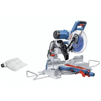 Skersavimo ir suleidimo pjūklas Bosch GCM 10 GDJ Professional, 1800 W, 254 mm