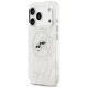 Karl Lagerfeld IML Glitter Karl&Choupette Heads Logo MagSafe Phone Case Cover iPhone 17 Pro Max - Gray