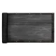 Balcony Privacy Screen with PVC Mesh, 105x500 cm, UV protection, Black