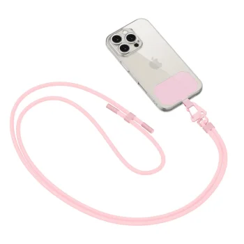 Tech-Protect C5S Rope Crossbody telefono virvelė, rožinė