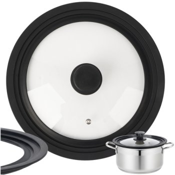 Ruhhy universalus silikoninis dangtis 3-in-1, 24 / 26 / 28 cm