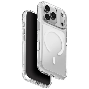 Dėklas Uniq LifePro Xtreme Magclick Charging, skirtas iPhone 18 Pro / 17 Pro, skaidrus