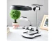 Third Hand Soldering Station with LED Magnifier 2.5x/5x/6x/10x, Black/White