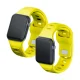 3mk silikoninis dirželis Apple Watch 38 / 40 / 41 mm, geltonas