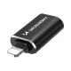 Wozinsky WALA-01 Lightning į USB-A OTG adapteris, juodas
