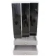 Jewelry organizer with 3 vertical drawers, acrylic