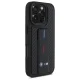 BMW M Grip Stand Smooth and Carbon case for iPhone 16 Pro Max - black